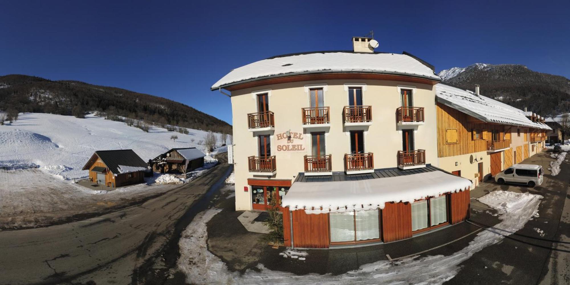 Hotel Du Soleil Aillon-le-Jeune Εξωτερικό φωτογραφία