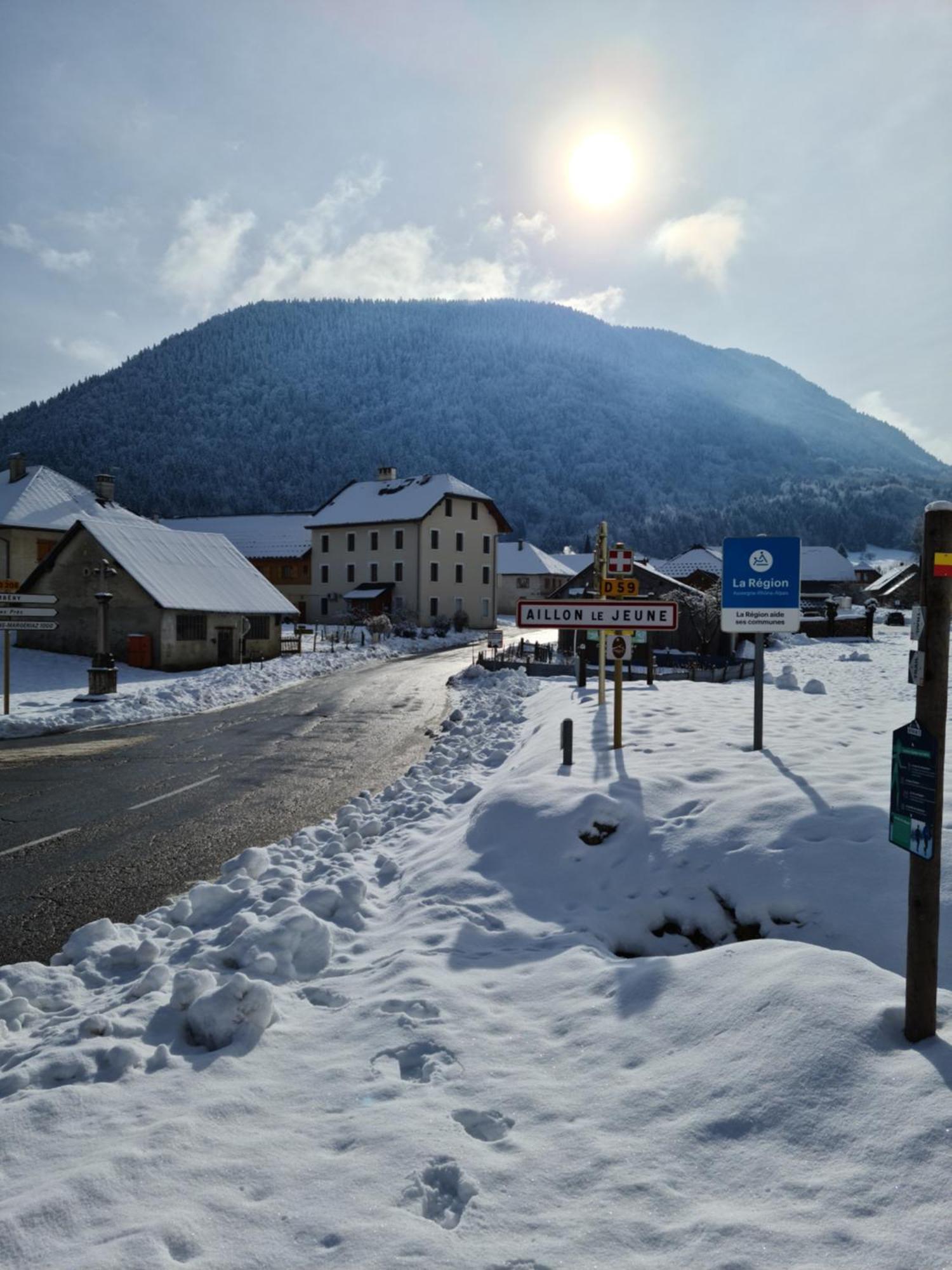 Hotel Du Soleil Aillon-le-Jeune Εξωτερικό φωτογραφία